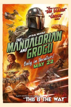 The Mandalorian And Grogu Poster Wall Art A5 A4 A3 Super High Quality Photo Paper Design 1