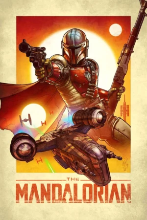 The Mandalorian And Grogu Poster Wall Art A5 A4 A3 Super High Quality Photo Paper Design 11