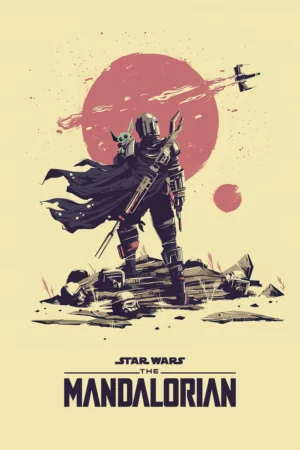 The Mandalorian And Grogu Poster Wall Art A5 A4 A3 Super High Quality Photo Paper Design 14