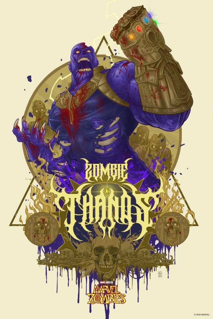 Marvel Zombies Poster Wall Art A5 A4 A3 Super High Quality Photo Paper Design 2