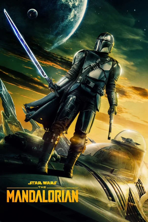 The Mandalorian And Grogu Poster Wall Art A5 A4 A3 Super High Quality Photo Paper Design 4