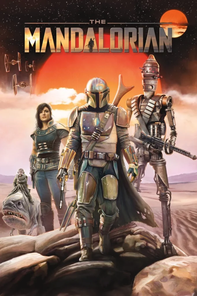 The Mandalorian And Grogu Poster Wall Art A5 A4 A3 Super High Quality Photo Paper Design 6