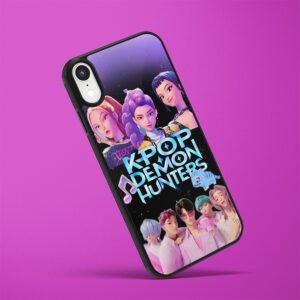 kpop demon hunters phone case apple iphone 14 iphone 13 iphone 12 iphone 11 iphone x iphone 8 iphone 7 gift for her 6 KPOP Demon Hunters Phone Case iPhone Galaxy Google Pixel All Models D6