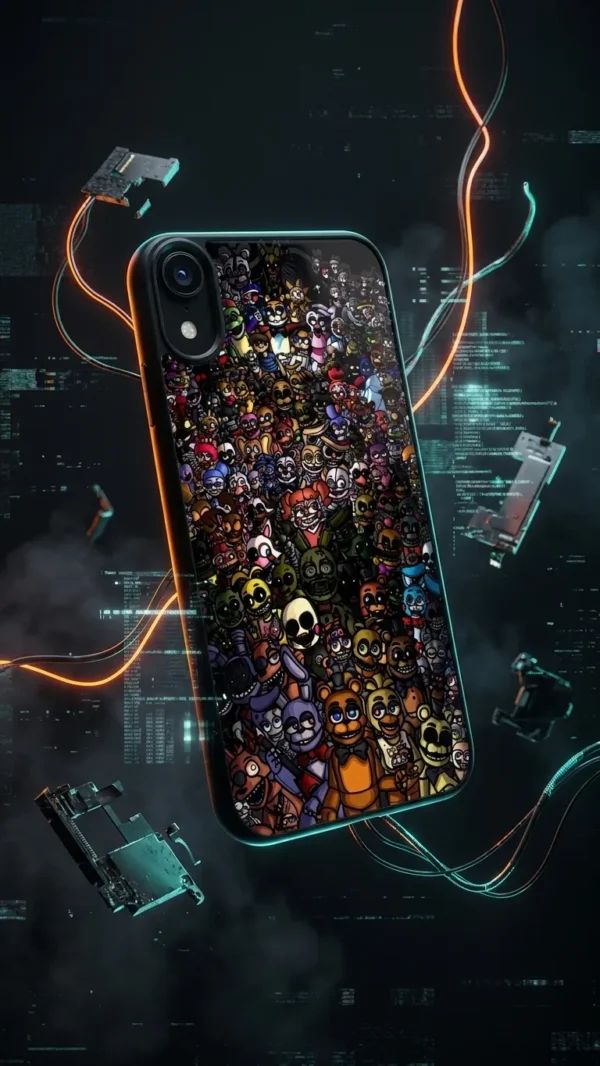pomelli_photoshoot-2 5 Nights At Freddies Horror Phone Case iPhone Galaxy Google Pixel All Models Design 2