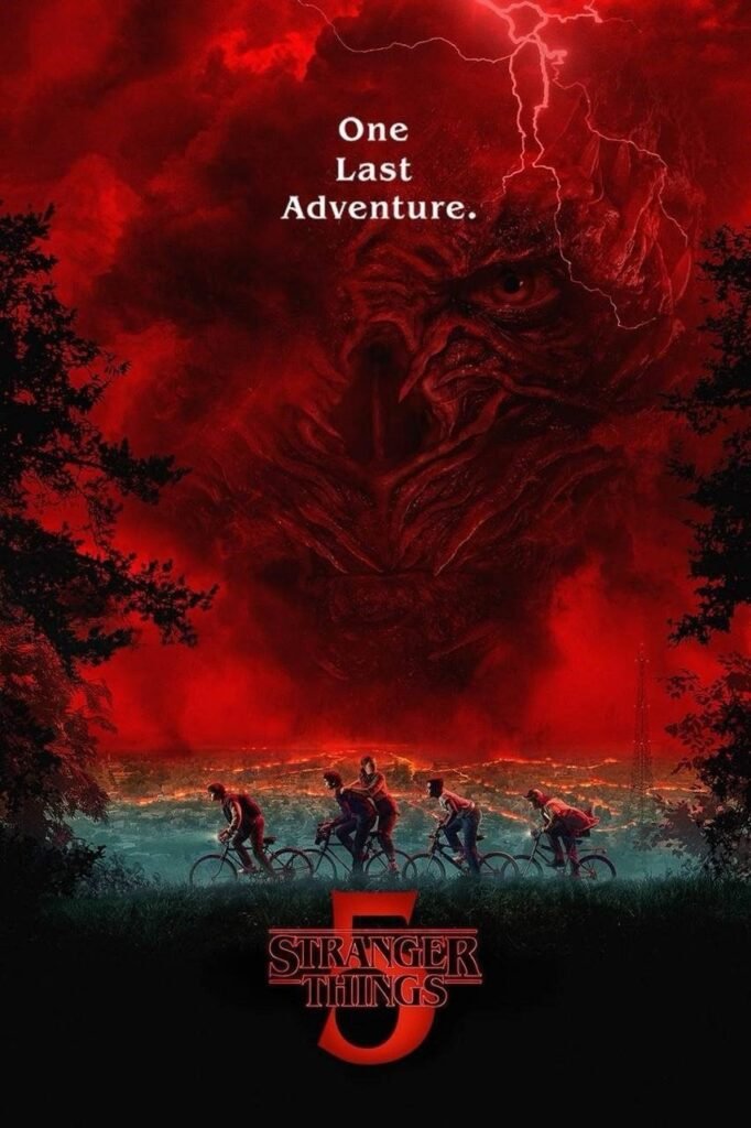 Stranger Things Netflix Scifi Poster Wall Art A5 A4 A3 Super High Quality Photo Paper Design 1