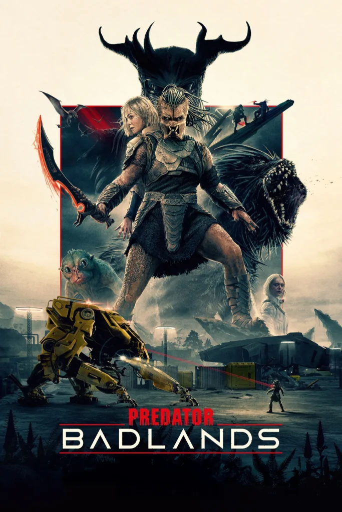 Predator Badlands Scifi Poster Wall Art A5 A4 A3 Super High Quality Photo Paper Design 4