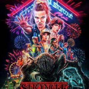 d6 Stranger Things Netflix Scifi Poster Wall Art A5 A4 A3 Super High Quality Photo Paper Design 6