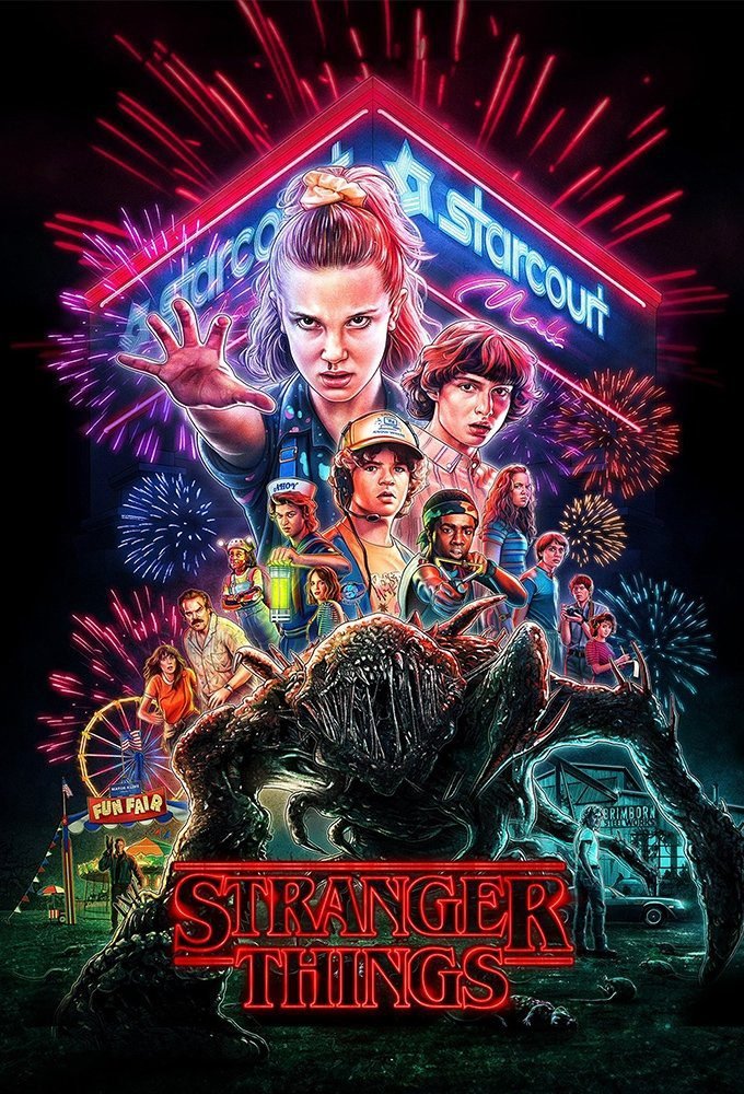 Stranger Things Netflix Scifi Poster Wall Art A5 A4 A3 Super High Quality Photo Paper Design 6