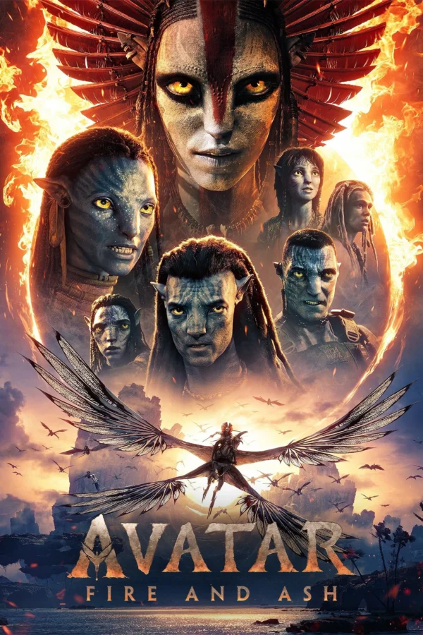 Avatar Fire And Ash Scifi Poster Wall Art A5 A4 A3 Super High Quality Photo Paper Design 1