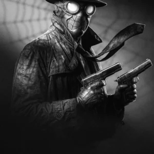 Spider Noir Poster Wall Art A5 A4 A3 Super High Quality Photo Paper Design 5