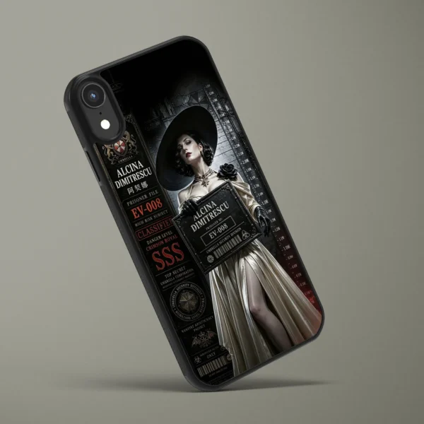 resident evil for all iphone models phone case 1 Resident Evil Alcina Dimitrescu Phone Case iPhone Galaxy Google Pixel